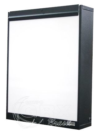 Equipamentos Radiologia - Negatoscópio Padrão - Negatoscópio Konex 1 Corpo Aço Pintado 220 V